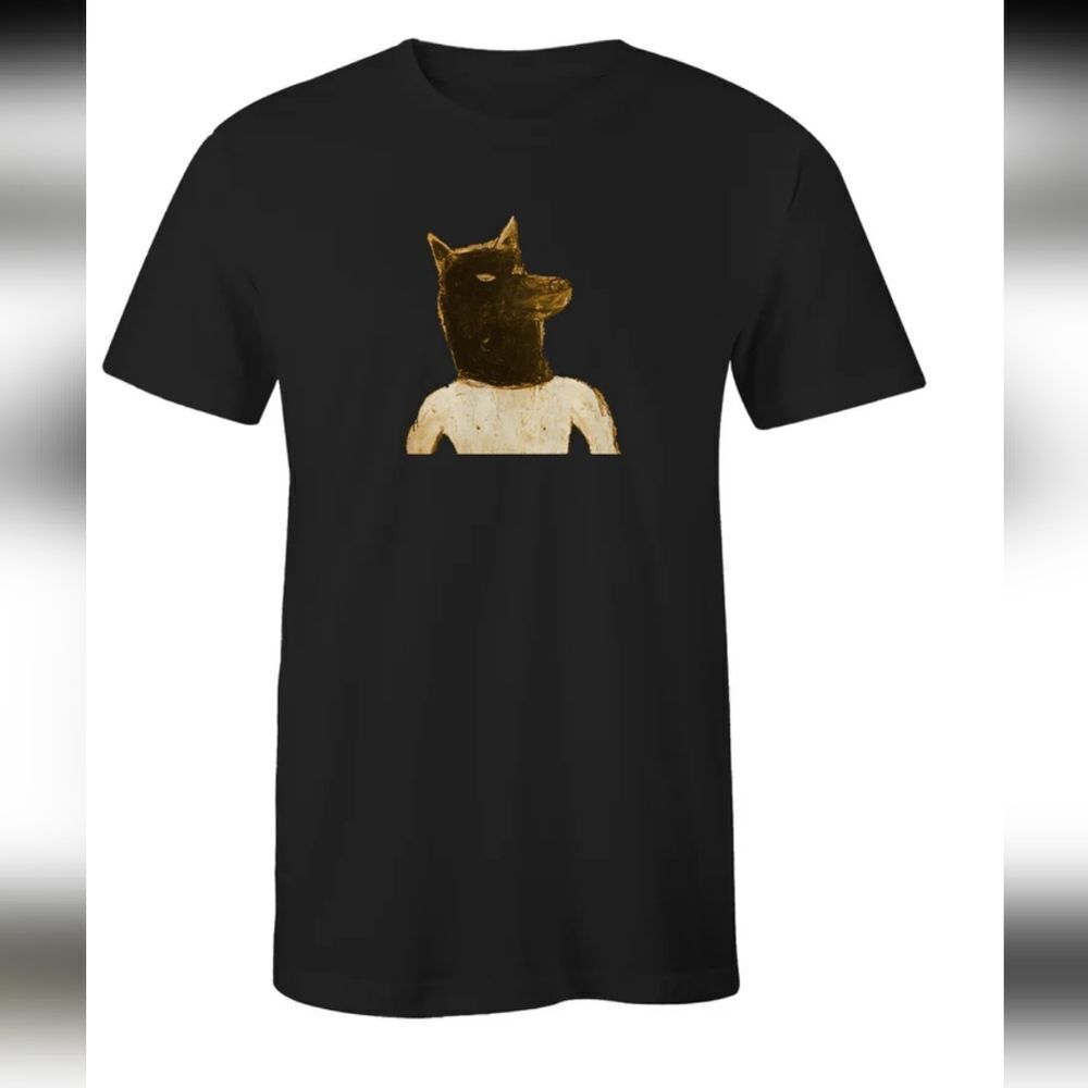 David Alan Yellow Wolf Tshirt sz Lg